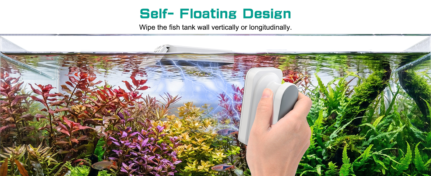 Aquarium Magnetic Fish Tank Glass Cleaner