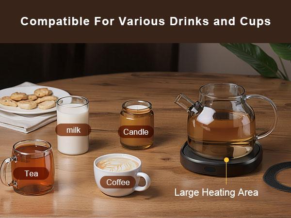 suitable for many cups