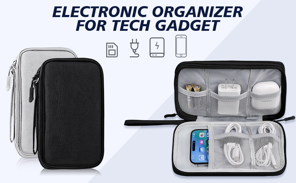 travel cord bag pouch