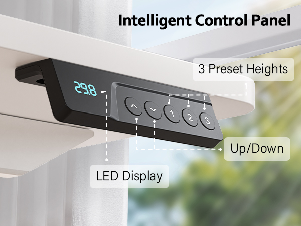 electric overbed bedside table height adjustable small