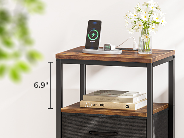 Nightstand side table end table