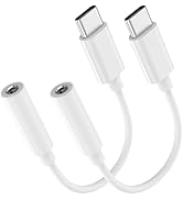 ZOOAUX PRO 2 Pack USB C to 3.5mm Headphone Jack Adapter for iPhone 17/16/15/Pro Max/Plus, Type C ...