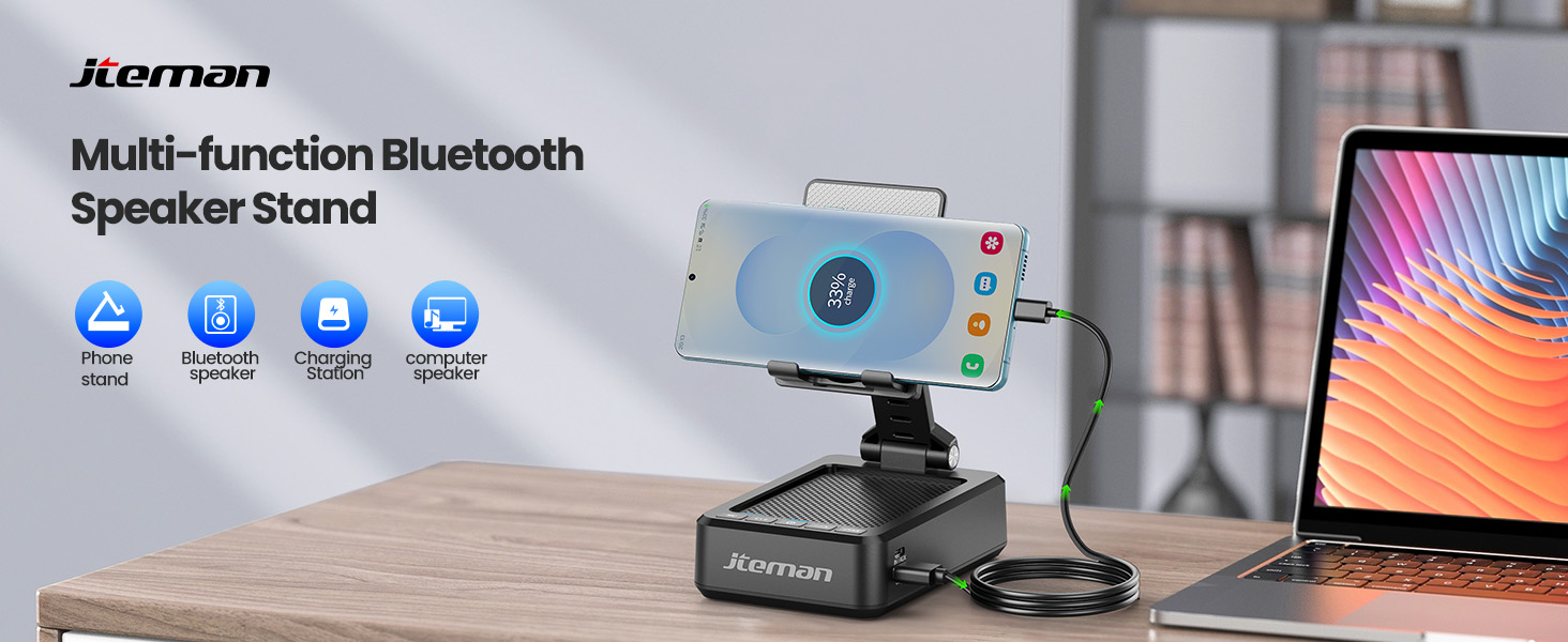 Multi-function Bluetooth Speaker Stand