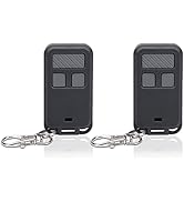 LAWOHO 890MAX Universal Garage Door Remote Compatible with Purple/Red/Orange/Green/Yellow Learn B...