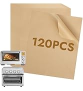 BYKITCHEN 11 x 9in Air Fryer Parchment Paper Sheet Liners Compatible with Breville Smart Oven Air...