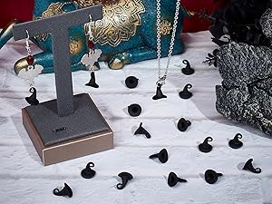Wizard Hat Charms Gothic Style Witch Hat Charm Halloween 3D Miniature Fairy Magic Mini Black Charm