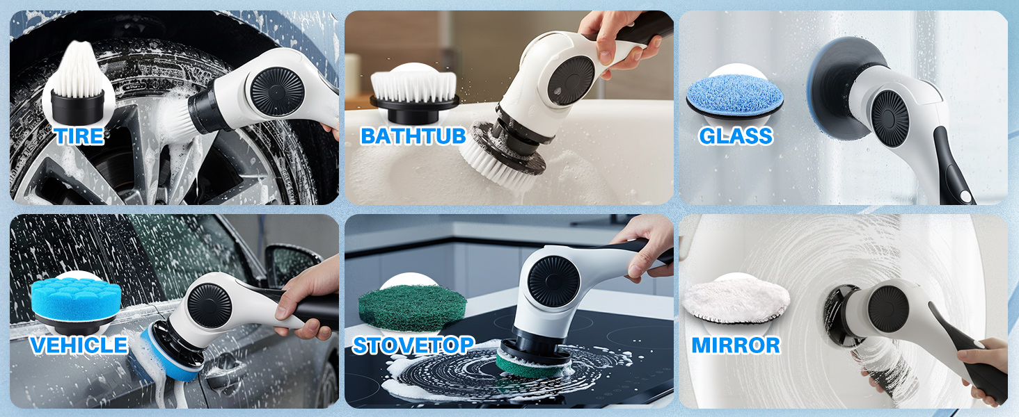 Electric Spin Scrubber