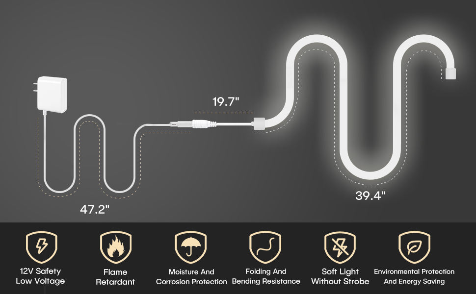 white led strip lights for wall lights decor