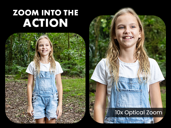 MNB10Z 10x Optical Zoom high definition image quality with 64 MP mega pixel landscape portrait photo