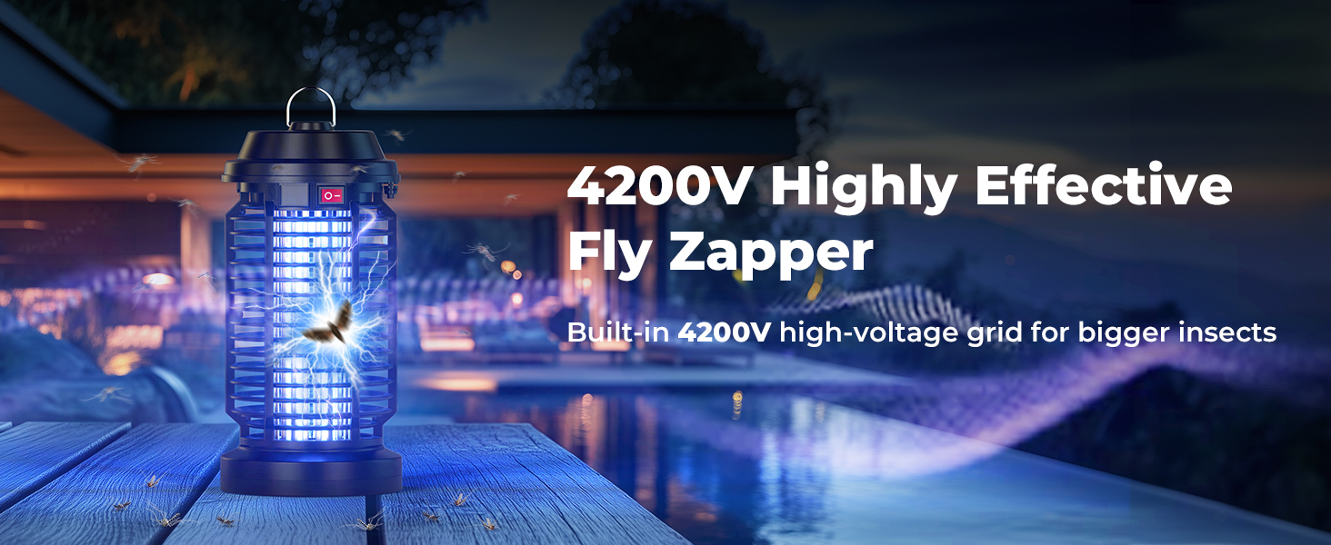 Bug Zapper Outdoor Indoor Waterproof