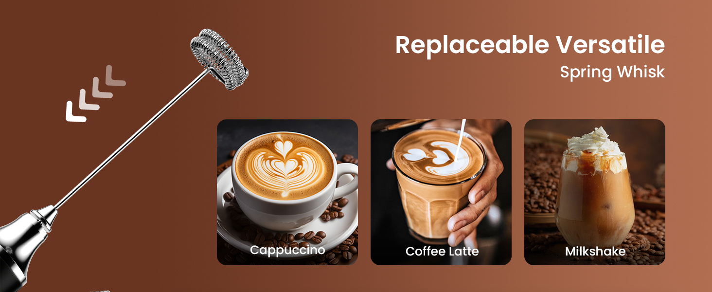 Milk Frother Wand for Coffee,