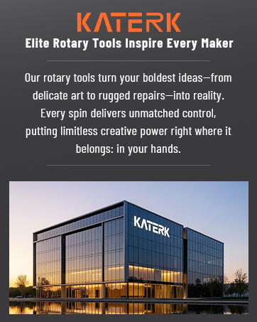 Katerk Cordless Rotary Tool, backed by 24-hour service and free replacements