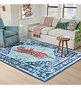 CILEPMID 4x6 FT Leopard Rug for Living Room Vintage Animal Rug Aesthetic Rugs for Girls Room Nurs...