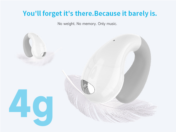 Lightweight Open Clip on Earbuds