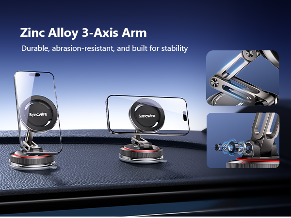 magnetic car phone holder