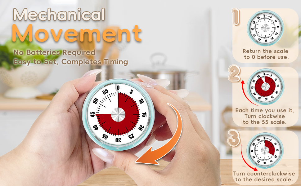 cooking timers for kitchen with alarm
