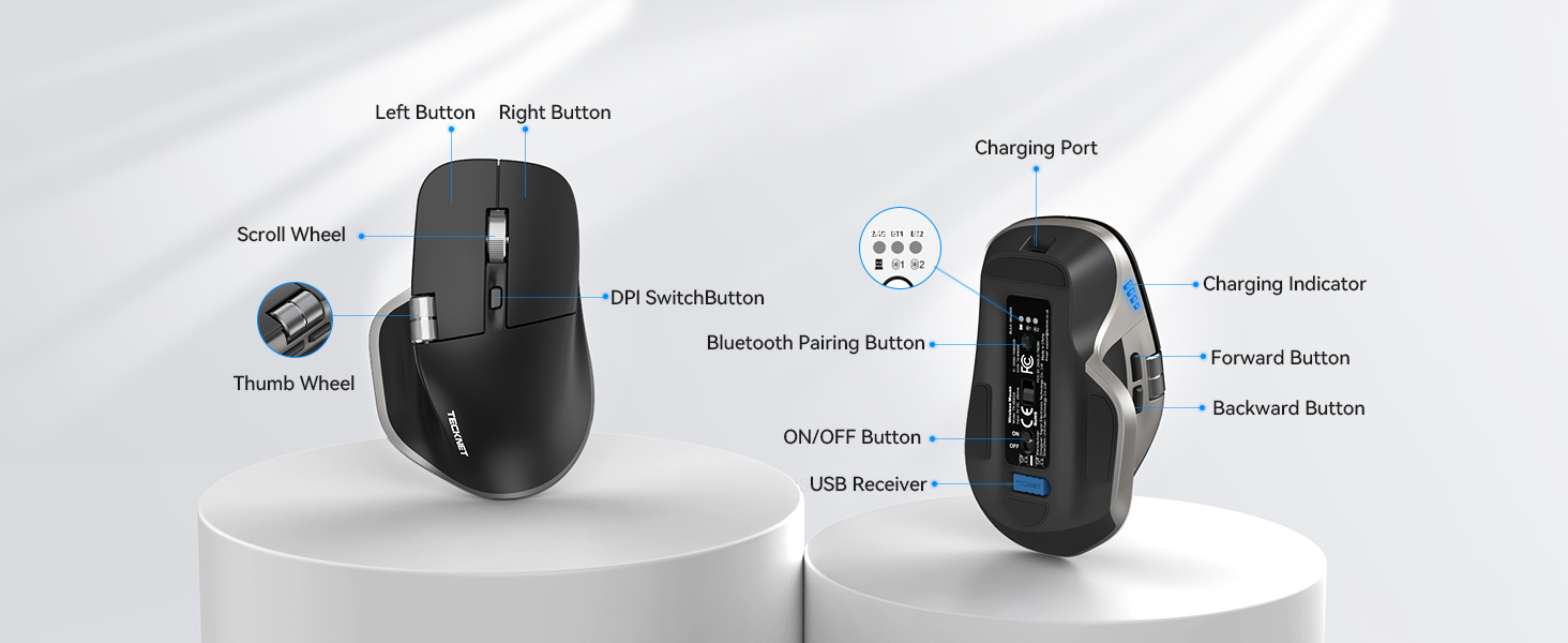rechargeable wireless mouse