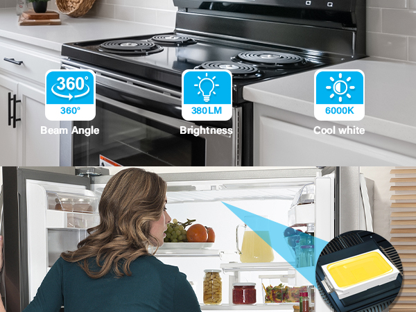 under microwave light bulb