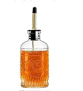 Baalaka 1pcs Glass Coffee Syrup Dispenser Bottles 7 OZ