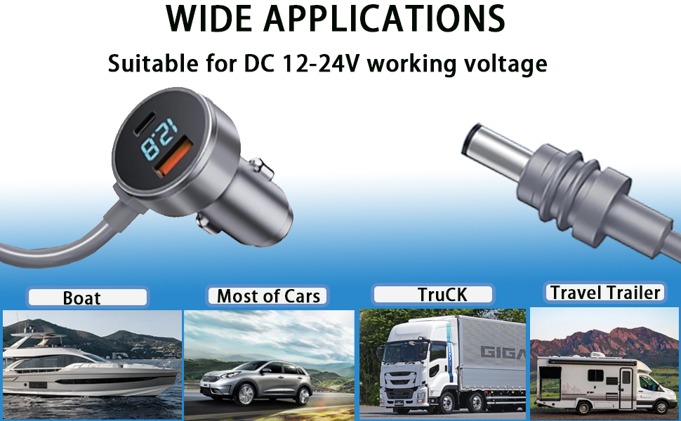 Starlink Mini dc power cable