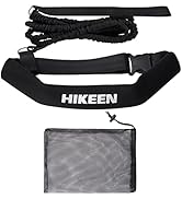 Hikeen Swimming Training Belt 4M Swimming Tether Swim in Place Harness Stationary Swimming Aquati...