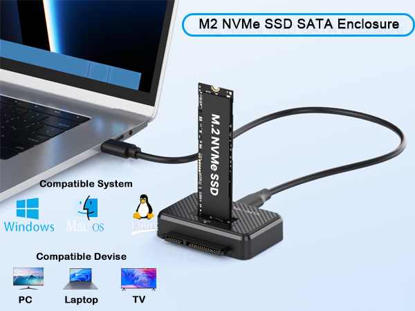 M.2 NVMe SSD Adapter