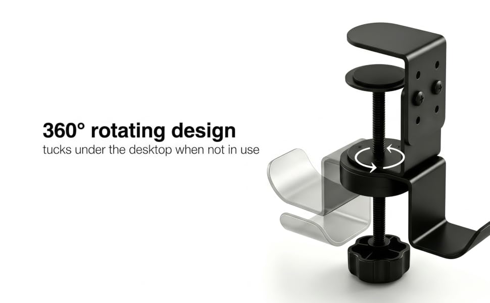 Rotating Headphone Stand Hanger