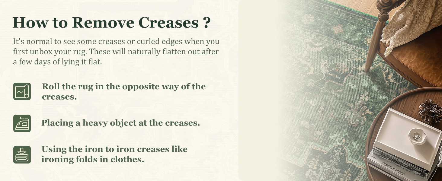 guide for remove creases