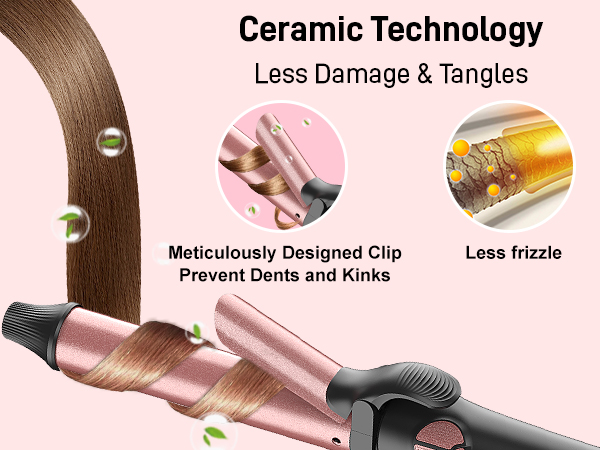 automatic curling iron rotating