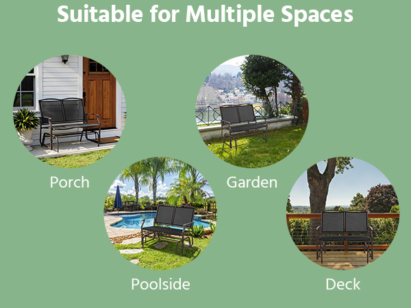 Double Swing Glider Chair