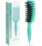 Curl Defining Brush for Curly Hair – Candybrush Detangling &amp; Shaping Brush for Women &amp; Men, Perfe...