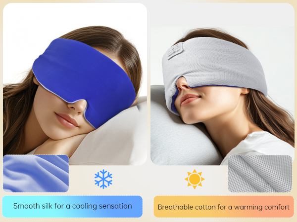 dual side design silk eye mask for sleeping silk sleep mask sleeping mask eye masks for sleep
