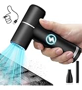 Hagoogi Compressed Air Duster,120000RPM Electric Air Duster, 3 Gear Adjustable Portable Air Blowe...
