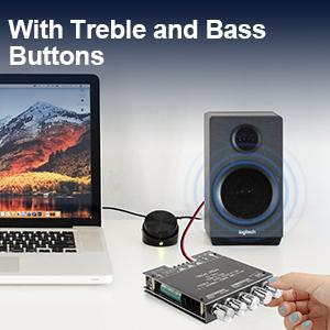 Independent Treble &amp; Bass Control