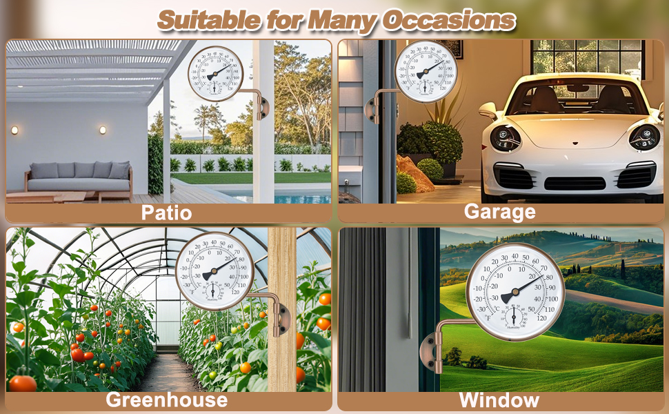 outdoor and indoor thermometer