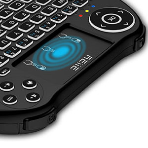 Keyboard touchpad design