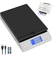 TIPRE Digital Shipping Postal Scale, Mail Scale with Envelope Flip Holder, 66lb/0.1oz Postage Sca...