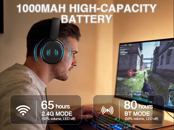 wireless gaming headset