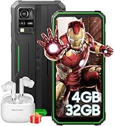 Blackview BV4800 Rugged Phone Unlocked, IP69K Waterproof Unlocked Smartphone, 4GB+32GB/SD 2TB, 6....