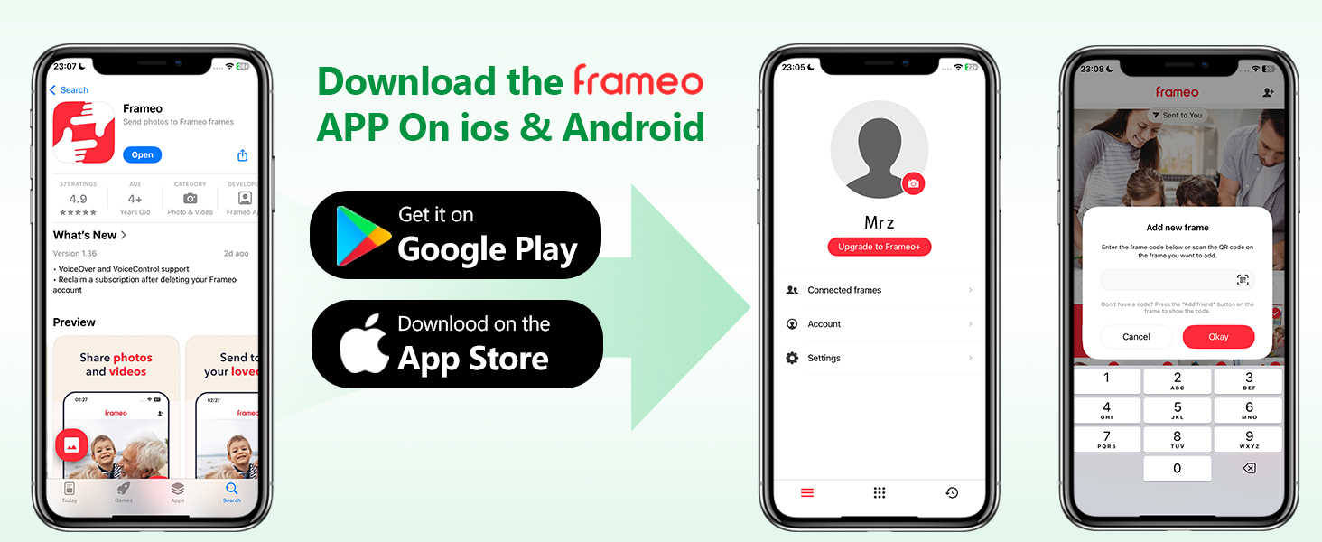 Frameo Digital picFrameo Digital picture frameture frame