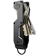 MINBERAND Key Organizer Compact Key Holder Metal Key Chain Minimalist key case key holder for key...