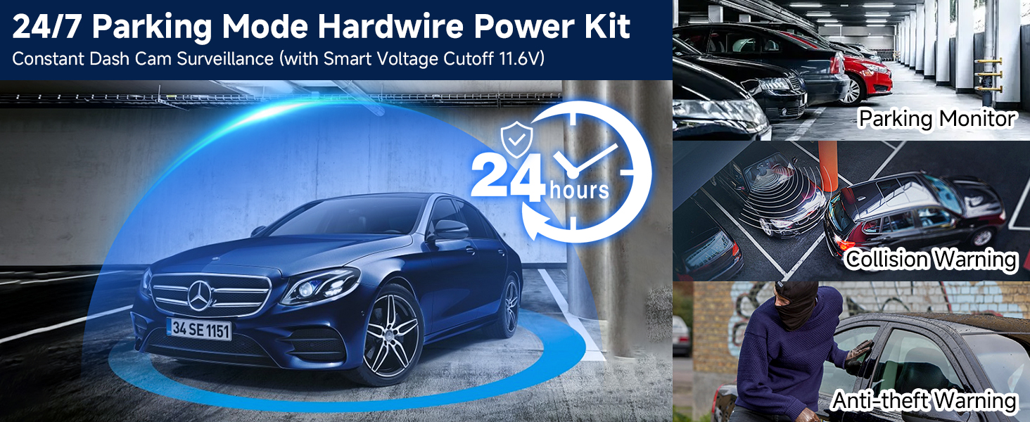 hardware kit for dash cam