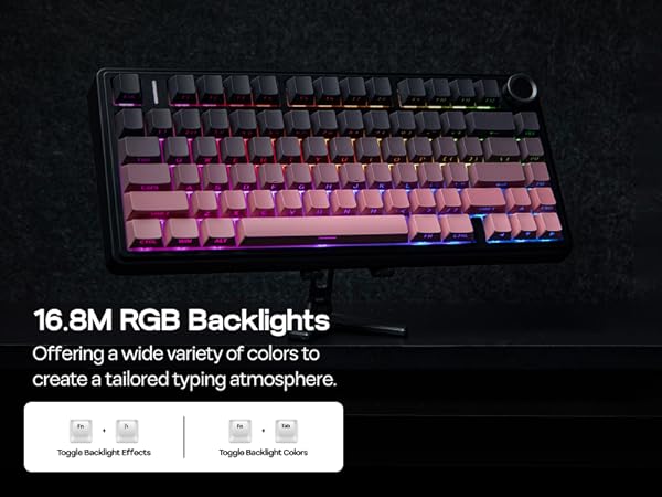 F75 PRO Black Pink