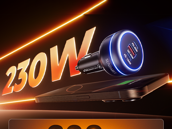 Fastest and Highest output 230W