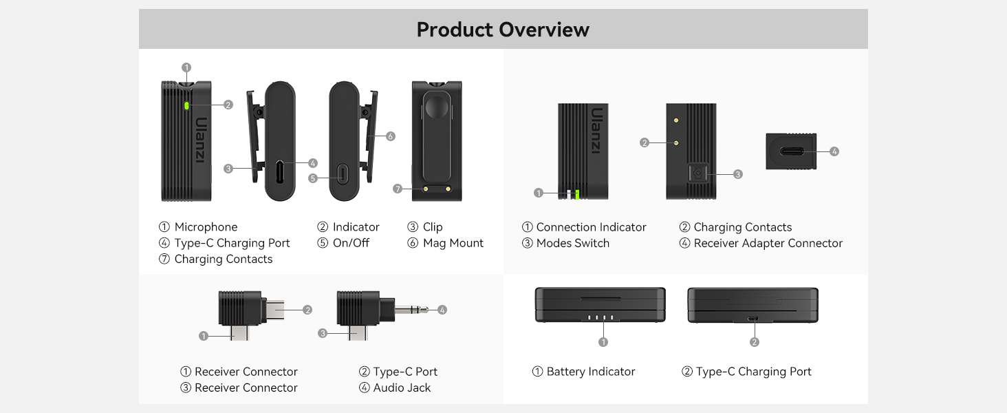 bluetooth lapel microphone