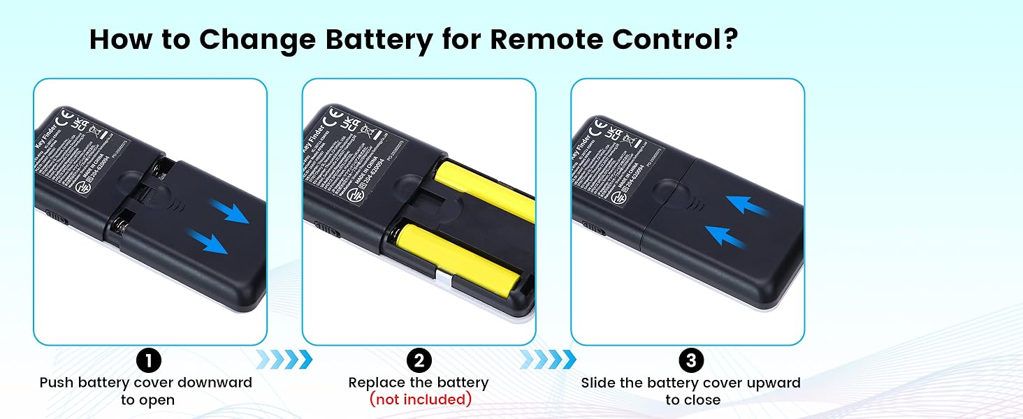 Esky Key Finder Locator with Sound, 85dB Item Trackers with 131ft Range Beeper Tags