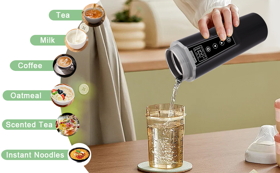 Smart Heating Car Cup