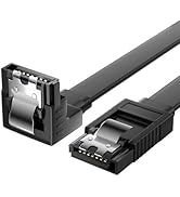 qintxgrtysen SATA Cable III, 1 Pack SATA Cable III 6Gbps Straight HDD SDD Data Cable with Locking...