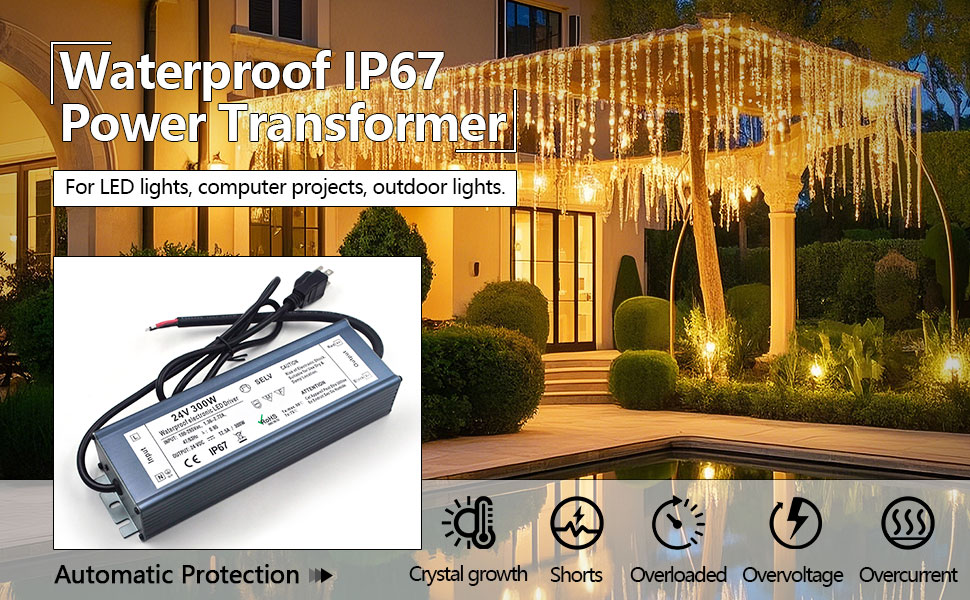 Waterproof IP67 Power Supply