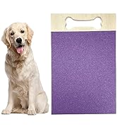 Cdycam Dog Nail Scratch Board, Double Side File Scratch Board for Dogs Paw, Two Sided Grit Pad, 1...